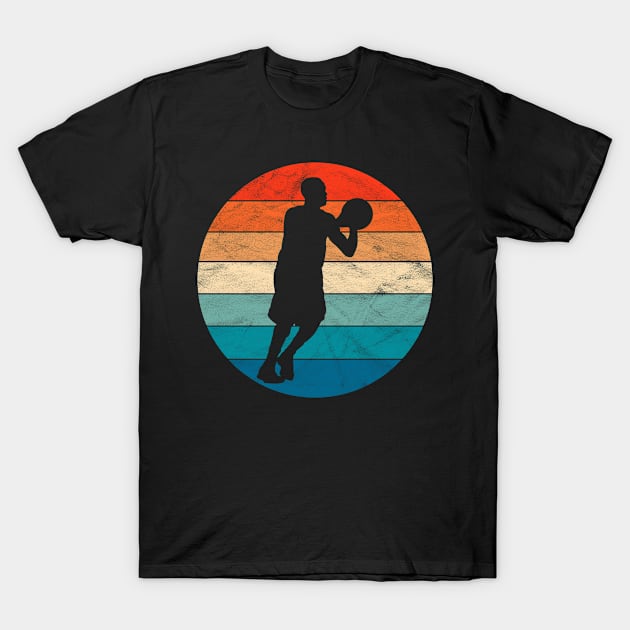 Vintage Basketball Player T-Shirt by ChadPill